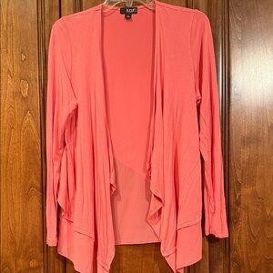 A.N.A. Coral Drape Cardigan